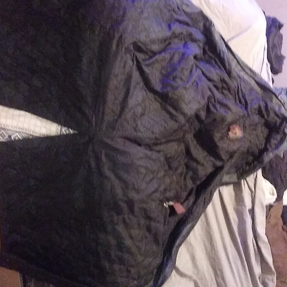 Mens g3 hooded leather trench coat